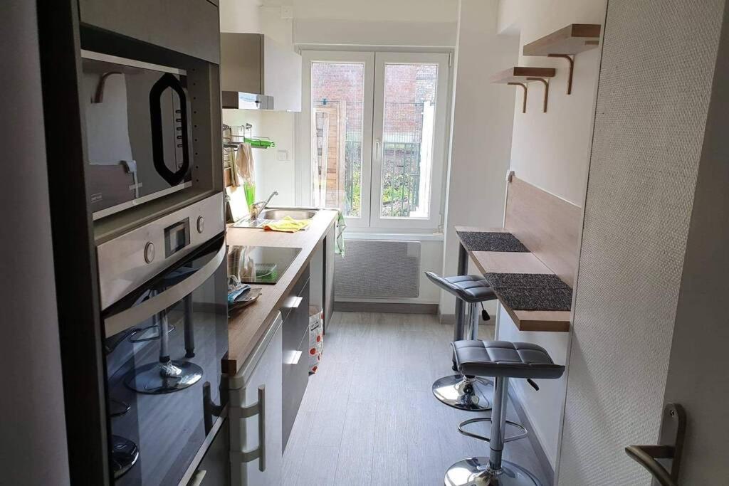 Appartement Avec Jardin Hyper Entre Valenciennes Zewnętrze zdjęcie
